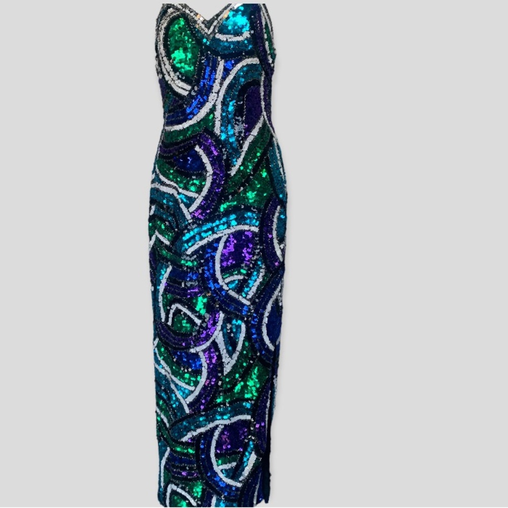 Vintage Showmax Original Pageant Gown Formal Home Dress